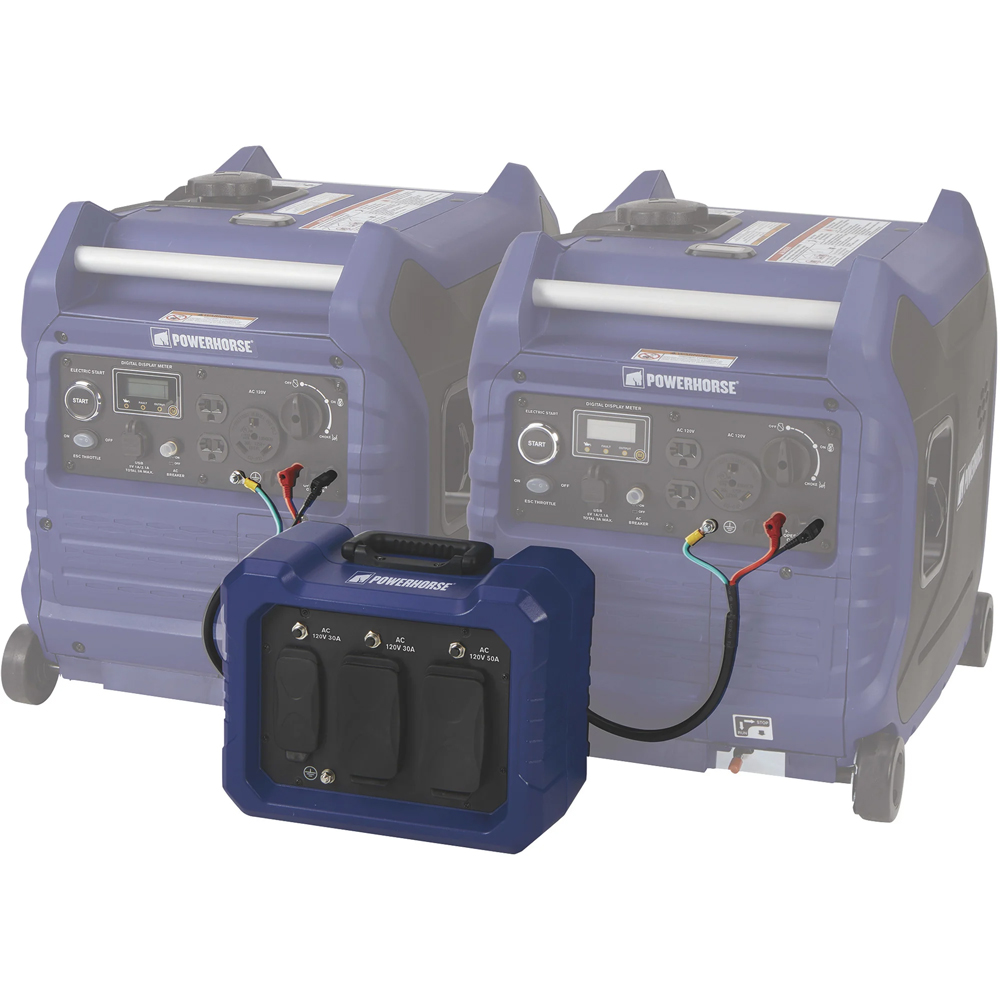 Powerhorse 51123 Parallel Cable Kit â€” Connects 3500 Watt to 3500 Watt